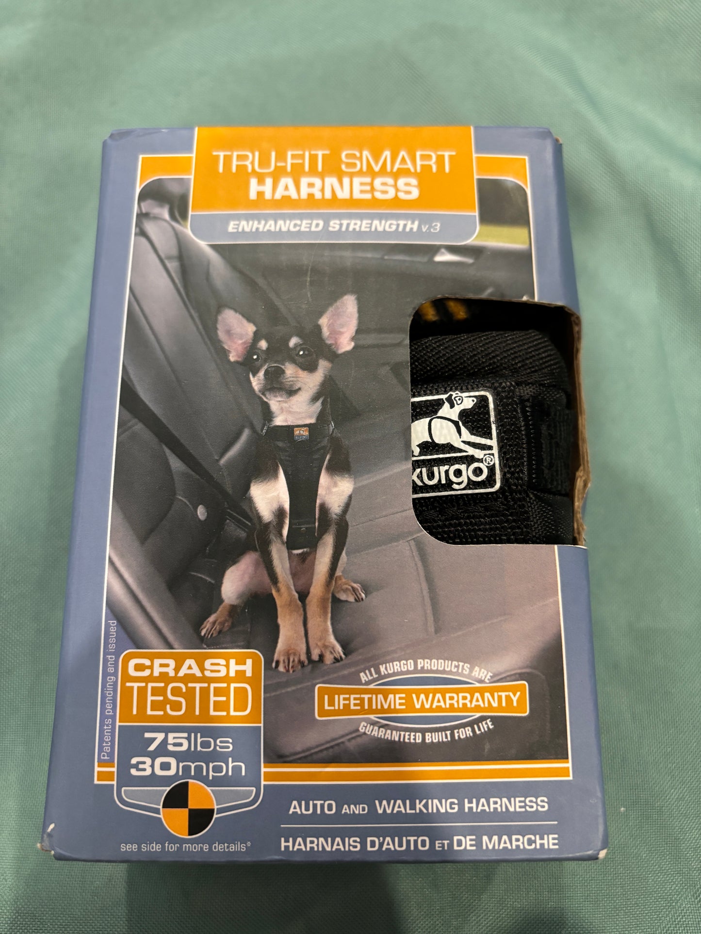 Kurgo Enhanced Strength Tru-Fit Car Harness